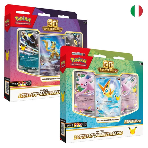 Pokemon 30th anniversario - pokemon,