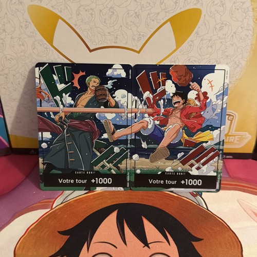 Scheda one piece rufy zoro - one,