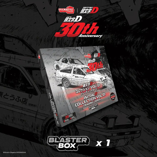 Tarmac cards box initial d - tarmac,