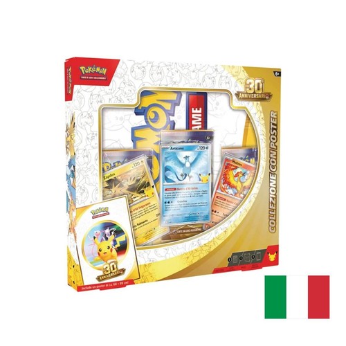 Collezione con poster pokemon - collezione,