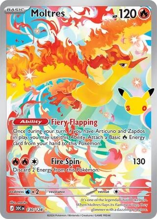 Moltres holo illustration rare - moltres,