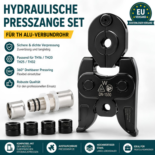 Set pinze pressare con - pinze,