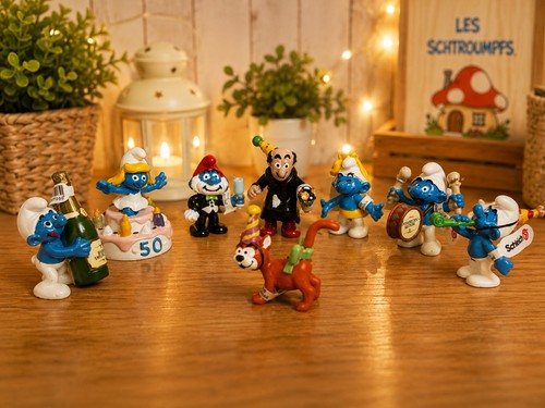 Puffi smurfs schlumpf serie - ,