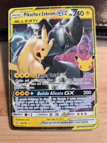 Pokemon pikachu zekrom gx - pokemon,