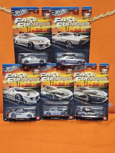 Hot wheels silver - hot, set