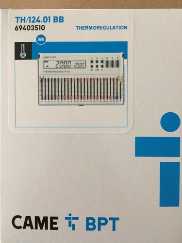 Bpt 124 termoprogrammatore - th,